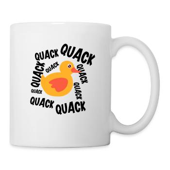 Rubber Duck Ducks Bird Hunt Duck lover Cute Duck - Mug - white - Right