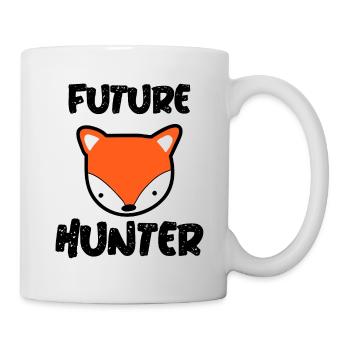 Little Hunter Young Hunter Hunting Papa Hunter - Mug - white - Right