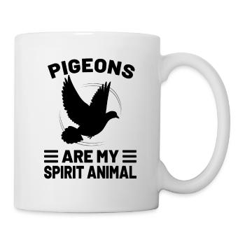 Pigeon Pigeon Racing Pigeon Racer Pigeon Keeper - Mug - white - Right