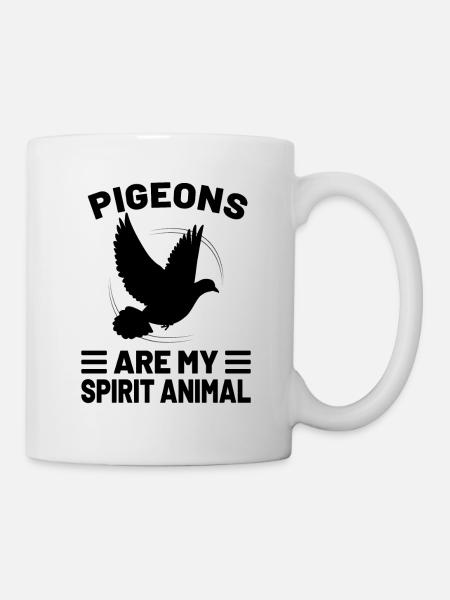Pigeon Pigeon Voyageur Pigeon Voyageur Pigeon Voyageur - Mug blanc - blanc