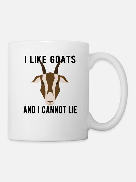 Goat Livestock Farm Farmer Cattle - Tasse - Weiß