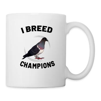 Pigeon Pigeon Racing Pigeon Racer Pigeon Keeper - Mug - white - Right