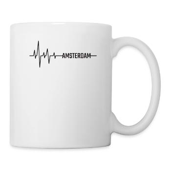 Amsterdam - Mug blanc - blanc - Droite