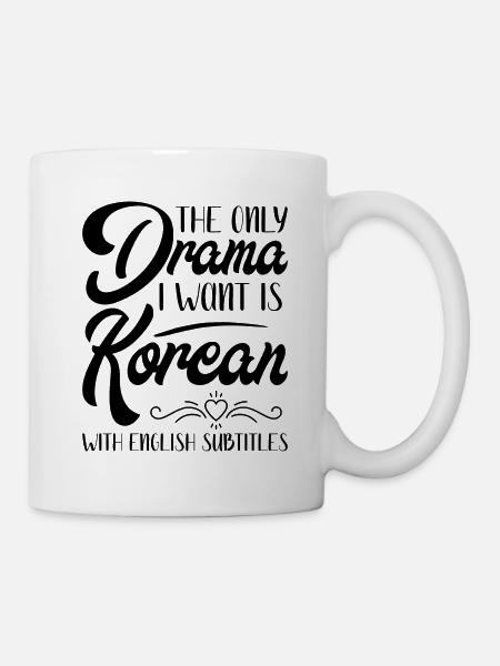 K-Drama Kdrama Corée du Sud Hallyu K-Drama - Mug blanc - blanc