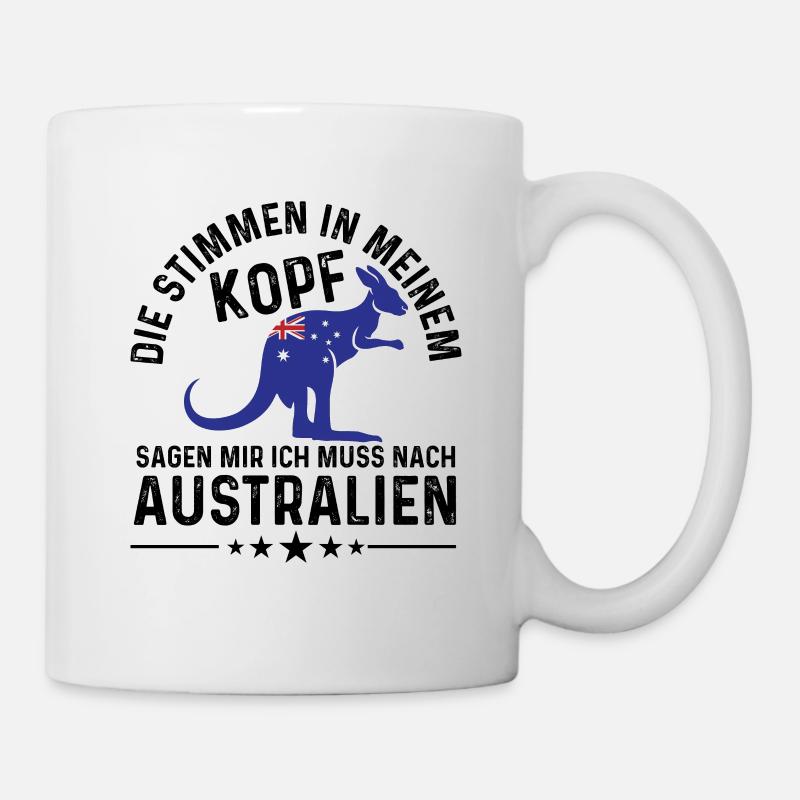 Australien Australier Australienurlaub Australien - Tasse - Weiß