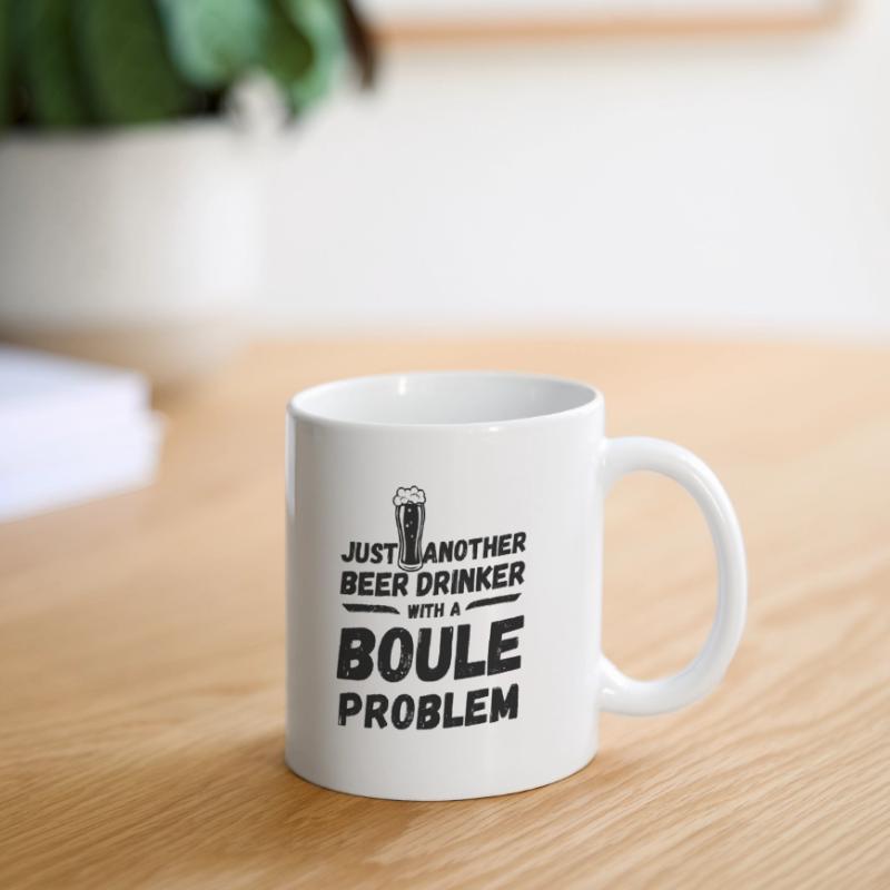 Just another beer drinker with a boule problem Tasse