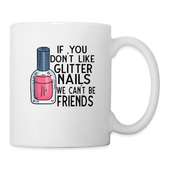 Nail Tech Nail Technician Manicurist Nails Artist - Tasse - Weiß - Rechts