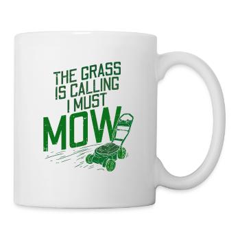Lawn Mowing Lawn Care - Mug - white - Right
