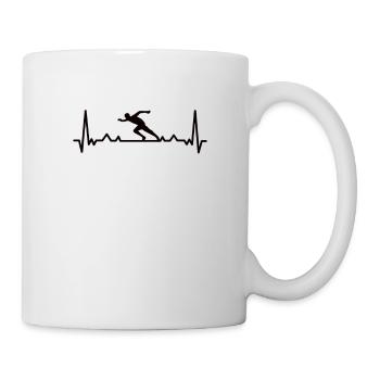 Athlétisme Athlétisme Runner Run Cadeau - Mug blanc - blanc - Droite