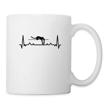 Athlétisme Athlétisme Runner Run Cadeau - Mug blanc - blanc - Droite