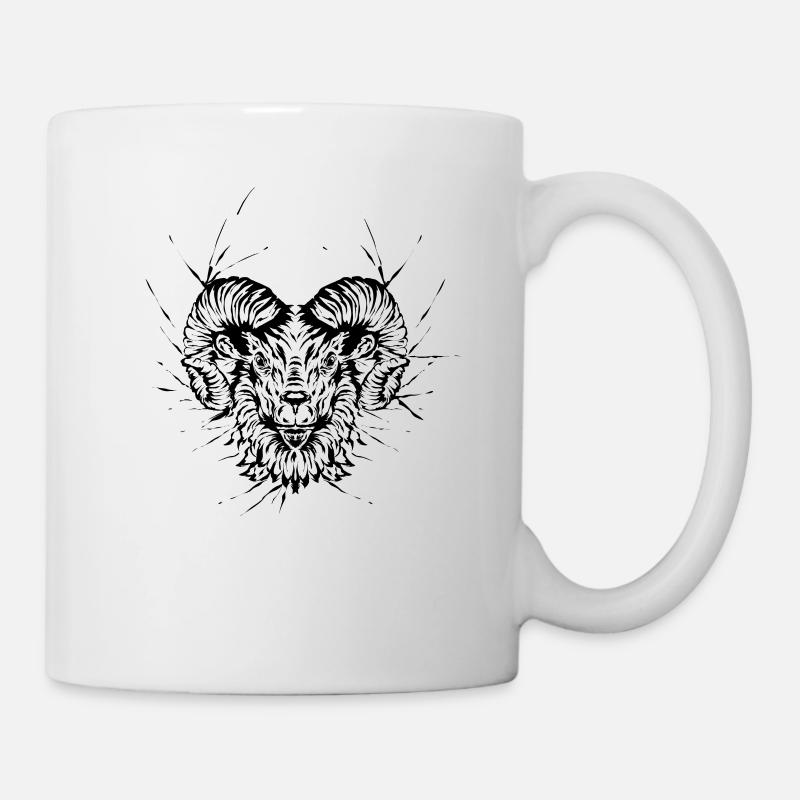 Widder - Tasse - Weiß