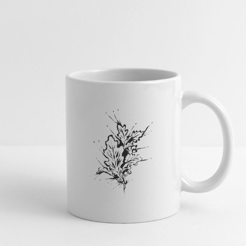 Eichen Eichenblatt Tasse