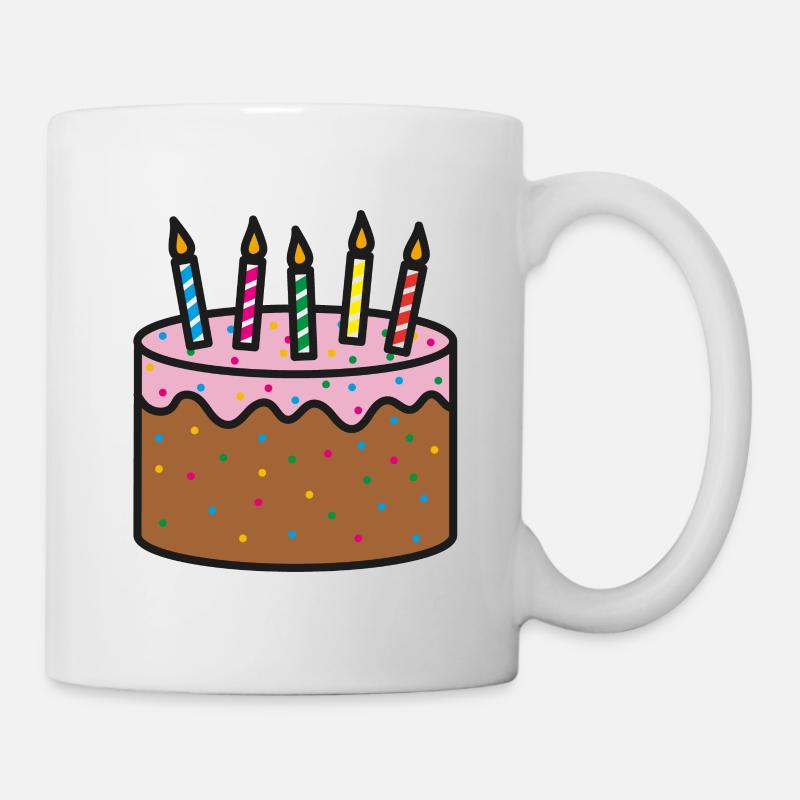 Birthday Cake Birthday - Mug - white