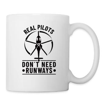Hélicoptère Pilote Aviation Hélicoptère Papa Compagnie Aérienne - Mug blanc - blanc - Droite