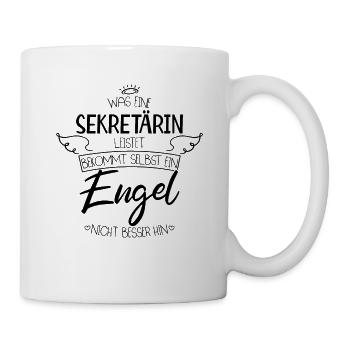 Sekretärin - Tasse - Weiß - Rechts