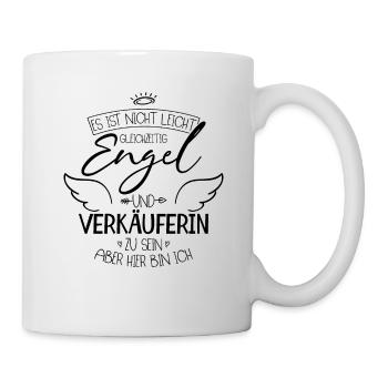 Verkäuferin - Tasse - Weiß - Rechts