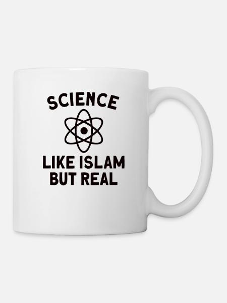 Athée Athéisme Anti-religion Securalisme Dieu - Mug blanc - blanc