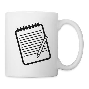 Checklist Notes Homework - Mug - white - Right
