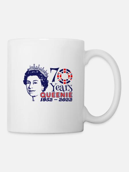 The Queens Platinum Jubilee 2022 | UK - Mug - white