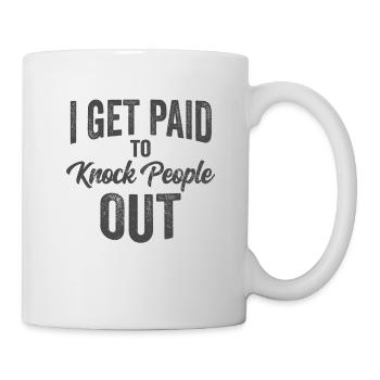 Anästhesist Arzt Mediziner Shirt - Tasse - Weiß - Rechts