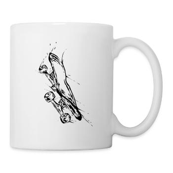 Skateboard - Mug - white - Right