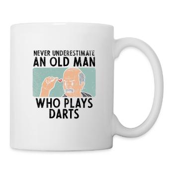 Darts Dart Player Sayings - Mug - white - Right
