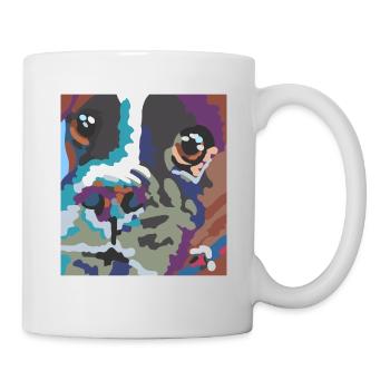 Dog Face - Mug - white - Right
