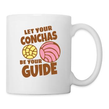 Humour espagnol Conchas Pain mexicain - Mug blanc - blanc - Droite