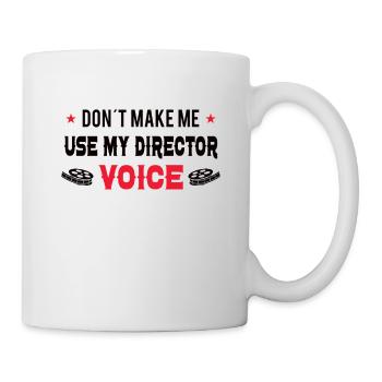 writer producer actor director filmmaker - Tasse - Weiß - Rechts