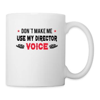 writer producer actor director filmmaker - Tasse - Weiß - Rechts