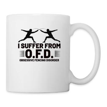 Fencing Fencer Fence - Mug - white - Right