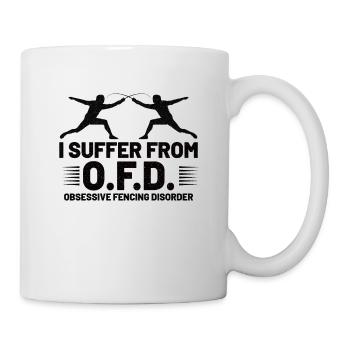 Fencing Fencer Fence - Mug - white - Right