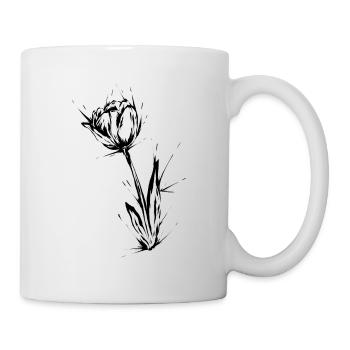 Tulip Flower - Mug - white - Right