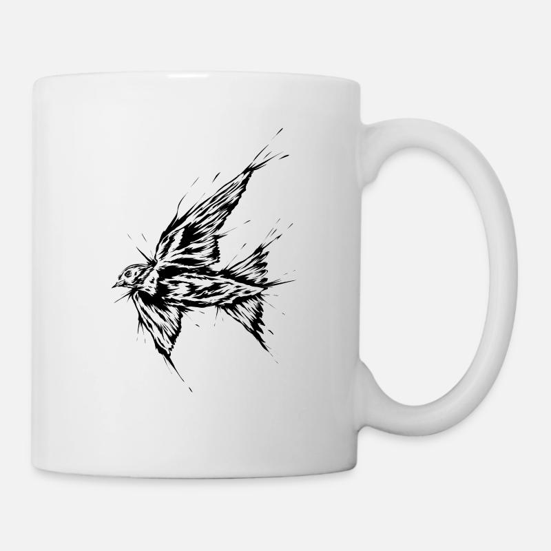 Möwe Vogel - Tasse - Weiß