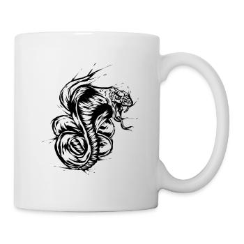 Serpent Cobra - Mug blanc - blanc - Droite