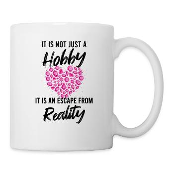 Diamond Panting Gift Idea for Women Woman - Tasse - Weiß - Rechts
