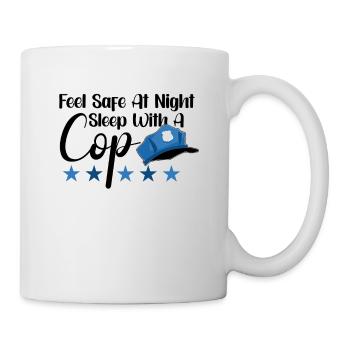 Police Cop Officer Police Office - Mug - white - Right