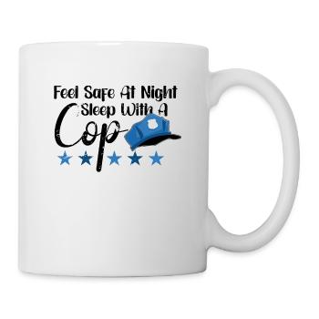 Police Cop Officer Police Office - Mug - white - Right