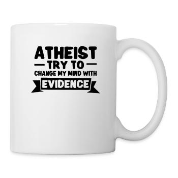 Atheist Atheism Anti-religion Securalism God - Mug - white - Right