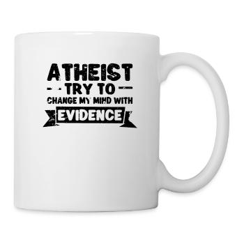 Atheist Atheism Anti-religion Securalism God - Mug - white - Right