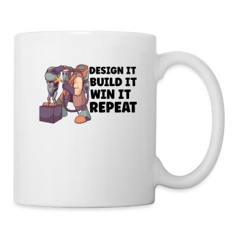 Robotik Ingenieur Für Maschinelles Lernen - Tasse - Weiß - Rechts