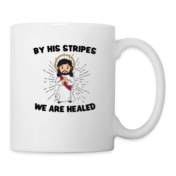 Jésus Christianisme Dieu Prière Prière Pasteur - Mug blanc - blanc - Droite