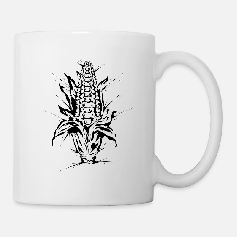 Corn corn on the cob - Mug - white