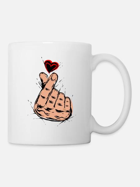 K-Pop Musik - Tasse - Weiß