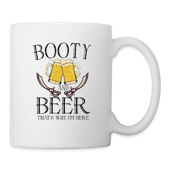 Beer Lover Pirate Pirate Ship Pirate Captain - Mug - white - Right