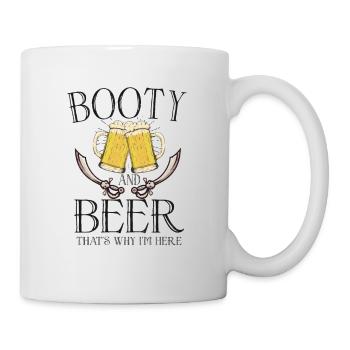 Beer Lover Pirate Pirate Ship Pirate Captain - Mug - white - Right