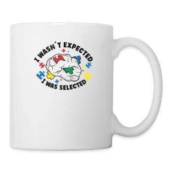 Sensibilisation à l’autisme Maladie autistique Poison autistique - Mug blanc - blanc - Droite