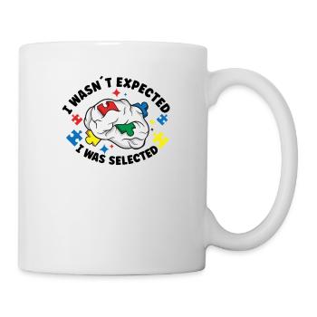 Sensibilisation à l’autisme Maladie autistique Poison autistique - Mug blanc - blanc - Droite