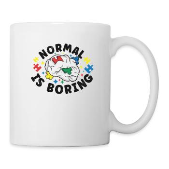 Autism Awareness Autism Disease Autistic Gift - Tasse - Weiß - Rechts