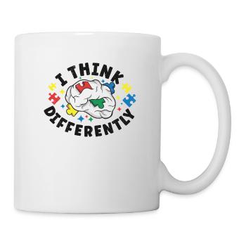 Autism Awareness Autism Disease Autistic Gift - Tasse - Weiß - Rechts